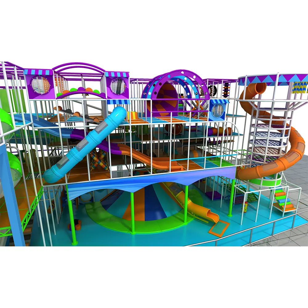 Parco giochi al coperto commerciale, attrezzature SoftPlay per bambini, attrezzature per parchi giochi per bambini al coperto