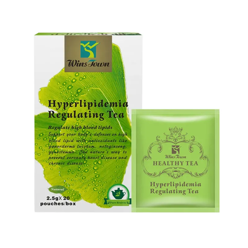 Winstown organic herbal natural tea health supplement dietary vegan fitness tea leaves Ganoderma regulating Ginkgo detox tea