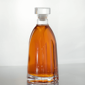 750ml chai tròn nhà sản xuất Trung Quốc thân thiện với môi Glass rum Gin Tequila <span class=keywords><strong>Vodka</strong></span> Brandy chai thủy tinh LGG-05 - Product Image 6