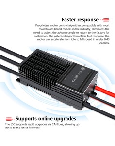 300A 12-24s Brushless ESC Industrial Grade Heat Dissipation for Agriculture <b>Drone</b> Usv <b>RC</b> Car - Product Image 5
