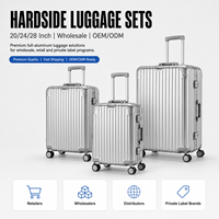 Valise de cabine professionnelle en aluminium 100 % style allemand, vente en gros d'usine, pour voyages d'affaires