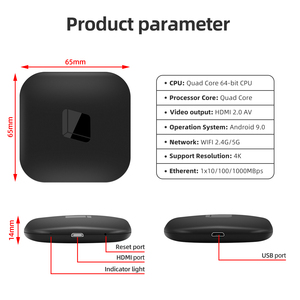 Hako <span class=keywords><strong>Mini</strong></span> ATV OS <span class=keywords><strong>Android</strong></span> 9 Amlogic s905y2 2GB 8GB TV Box Google chứng nhận thông minh TV Box Hako <span class=keywords><strong>Mini</strong></span> - Product Image 5