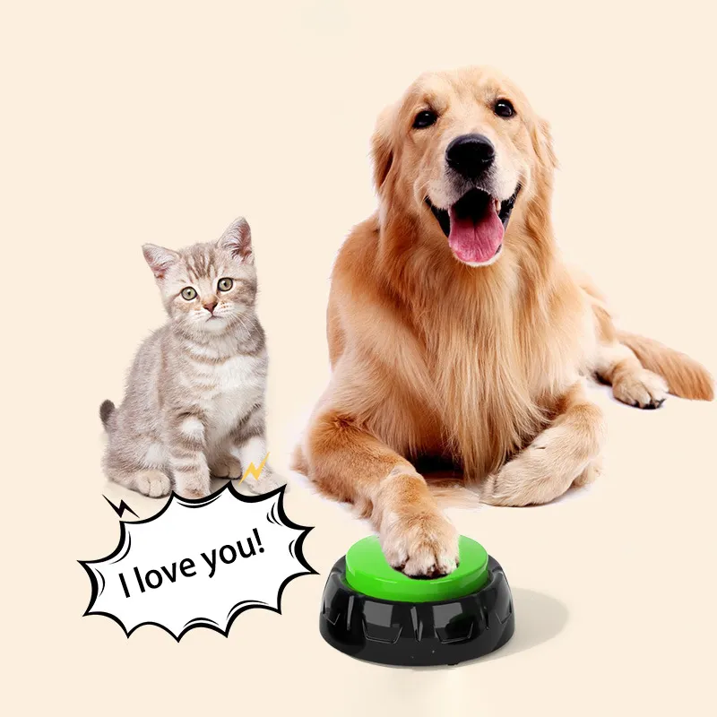 Recordable Answer Buzzers Sound Buzzers Button Dog Talk Buttons For Pet Communication Training Toys