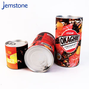 โรงงานขายส่งปรับแต่งหลอดกระดาษเกรดอาหารต่างๆขวดบรรจุภัณฑ์กระบอกพร้อมอลูมิเนียม lib - Product Image 3