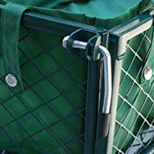 Carro de herramientas de jardín, Mini Tractor de utilidad, carrito de remolque de malla de soldadura - Product Image 4