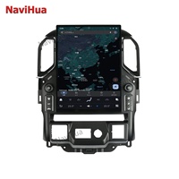 NaviHua - Unidad Principal Estéreo para Automóvil con Pantalla Vertical Estilo Tesla, Android 13, Carplay, Nueva para GMC Sierra Chevrolet Silverado 2019 2020 2021
