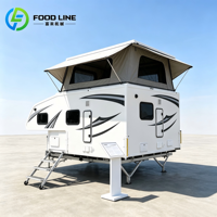 Tente de toit rigide toutes saisons imperméable pour camionnette, tente de camping pour benne de pick-up