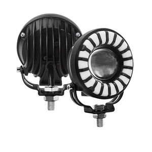 ไฟสปอร์ตไลท์ AngelEye ชิป 3570 มินิ RGB เลนส์มอเตอร์ ไฟตัดหมอก 30W 12V หลอด H4 3000LM หลายสี ใช้ได้กับรถยนต์ทั่วไป ไฟเสริม - Product Image 3