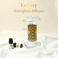 Diffuseur d'huiles essentielles de luxe, pour la maison, l'hôtel, le bureau, le parfum, l'arôme, la purification de l'air, le sablier, la boîte cadeau