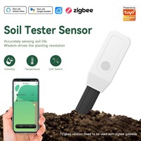 Capteur de sol intelligent Tuya Zigbee Premium, moniteur de température et d'humidité, contrôle à distance par application pour l'entretien des plantes de jardin intérieur