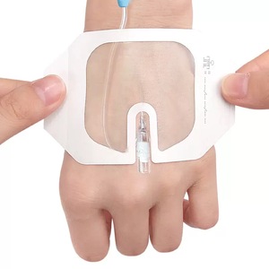 Parche Adhesivo de Fijación IV a Prueba de Agua, Vendaje de Película Transparente de PU Médica Desechable - Product Image 1
