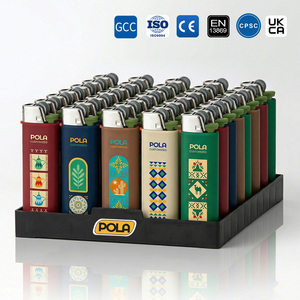 Briquet à gaz coloré personnalisé pour chicha - MOQ 200K Briquets jetables en gros Usine OEM - Product Image 6
