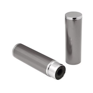 Caja Portaplumas de Aluminio Gris Oscuro de 15 cm para Escritorio de Oficina - Product Image 2