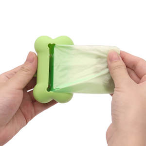 Soporte de silicona duradero y resistente al agua para bolsas de excrementos de perro, recogedor de excrementos, solución confiable para la eliminación de desechos de mascotas - Product Image 2