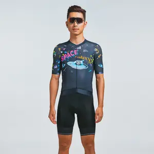 Özel Logo bisiklet forması erkekler için toptan bisiklet üniforma setleri OEM bisiklet formaları giyim prim