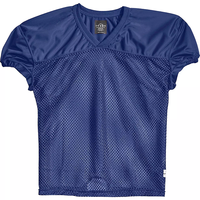 Vente en gros de maillots de football personnalisés pour adultes et jeunes maillots de football américain en maille vierge en polyester