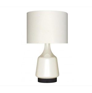 Lámpara de Escritorio de Tubo Cruzado con Acabado Bronce Cepillado Iron Light, con Base con Puerto de Alimentación USB para Sala de Lectura, Habitación de Huéspedes, Hotel - Product Image 6