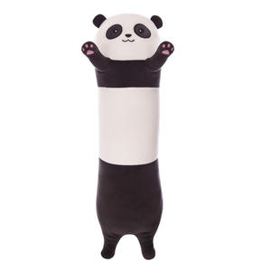 Peluches géantes longues panda et koala Figural Jouets en coton PP Comforter for Girls Birthday Gift Sleeping Cushion for Children - Product Image 1