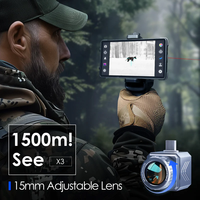 Thermal Master untuk Android dengan Zoom Digital 15X, Mode Hujan & Kabut, Mode Pengamatan Burung, Layar/Rangefinder