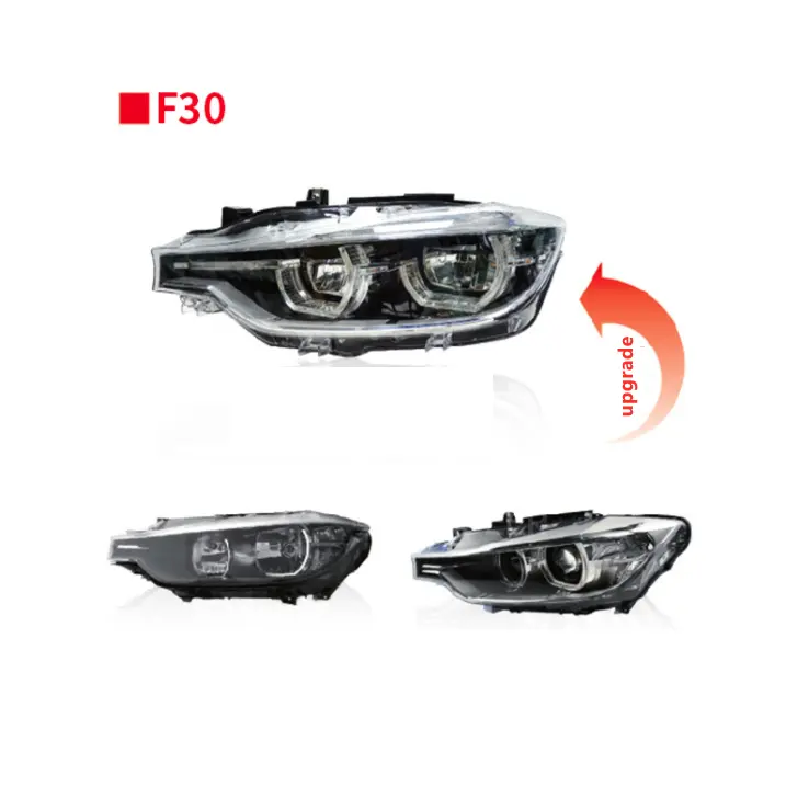 BMW F30 Accessories Headlamps For BMW 3 Series F30 Headlights Halogen Upgrade LED BMW F30 Headlights