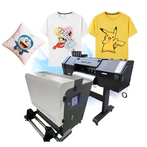 Fornitore di vendita calda t-shirt a trasferimento termico stampa pellicola per animali domestici inchiostro bianco stampante digitale 60cm a getto d'inchiostro Dtf