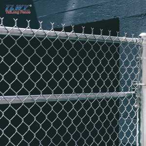 Clôture à maillons de chaîne en fil de fer <span class=keywords><strong>galvanisé</strong></span> 6ft 8ft 10ft Clôture à maillons de chaîne Clôture temporaire à maillons de chaîne d'usine Anping - Product Image 3