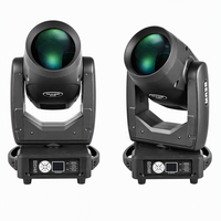 Projecteur de scène mobile Sharpy Beam 420W 17R avec double prisme, contrôle DMX512, pour DJ et parcs à thème, CRI élevé 85