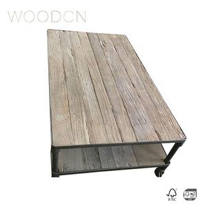 Mesa de Comedor de Madera Maciza de Olmo Reciclado - Product Image 2