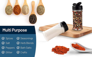 ขวดเครื่องปรุงพลาสติกปลอดสาร BPA พร้อมฝาปิดแบบปีกผีเสื้อสองชั้น ขนาด 80 ซีซี 100 ซีซี 120 ซีซี 250 ซีซี 400 ซีซี ขวดใสแบบเติมได้ - Product Image 3