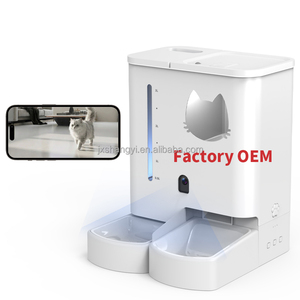 Factory OEM 2 in 1 Water and <strong>Food</strong> Electronic <strong>Food</strong> Dispenser Automatic <strong>cat</strong> Dog Smart Pet Feeder with Camera <strong>Timer</strong> Quantitative - Product Image 1