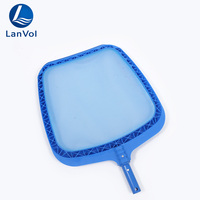 LanVol Tragbarer Hochleistungs-PE-Netz-Pool-Laubkescher zur Reinigung von Laub und Schmutz Premium-Qualität Schwimmbad-Reiniger