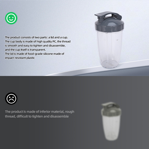 Nutri Blender Penggantian G H Cup dengan Flip Top To-Go Tutup