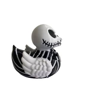 Statue de canard populaire transfrontalière <span class=keywords><strong>Jack</strong></span> <span class=keywords><strong>Skellington</strong></span> artisanat en résine inspiré par la décoration de la maison d'Halloween de «The Nightmare» - Product Image 1