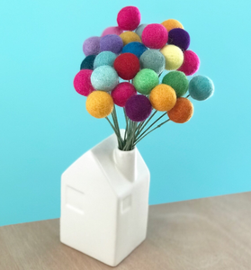 Pom Poms en <span class=keywords><strong>laine</strong></span> fait à la main — 100%, balles en feutre de nouvelle-zélande, DIY bricolage - Product Image 3