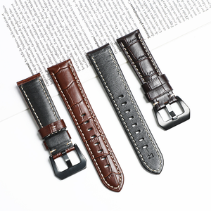 Bracelet de montre en cuir véritable de haute qualité, 20mm, 22mm, 24mm, 26mm, accessoires pour bracelets de montre Panerai - Product Image 3
