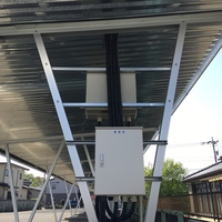 Supports de fixation photovoltaïques modernes pour carport solaire AL6005-T5 en acier inoxydable anodisé, les plus vendus en 2024, garantie 15 ans