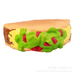 Pu Fidget Toy Taco Shape Stress Relief <b>Squishy</b> For Kids Unisex 5 To 7 Years - Product Image 3