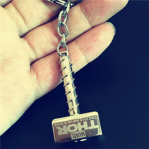 Collar con Colgante de Martillo de <span class=keywords><strong>Thor</strong></span>, Joyería de Moda ZRM, Diseño Inspirado en la Película <span class=keywords><strong>Thor</strong></span>: El Mundo Oscuro, Aleación de Zinc, Chapado en Oro, Unisex, Suministro Directo de Fábrica - Product Image 2