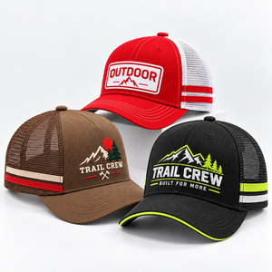Gorras Snapback de 5 Paneles para Exteriores, Certificadas de Fábrica, con Logotipo Bordado en 3D Personalizado, Gorras Trucker de Malla Transpirable - Product Image 5