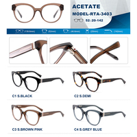 Montures de lunettes en acétate personnalisées de haute qualité Lunettes de prescription œil de chat faites à la main vintage Lunettes optiques en gros