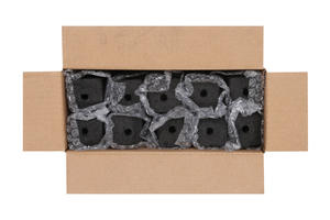 Briquetas de Carbón de Bambú de Larga Duración para Barbacoa, Alta Temperatura, Sin Humo, Hechas a Máquina, Alto Contenido de Carbono (>90%) para Cocinar al Aire Libre - Product Image 2