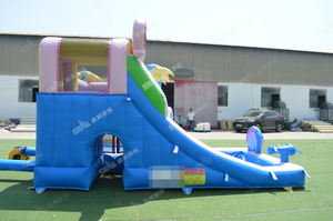 <span class=keywords><strong>Petite</strong></span> sirène rebond rebondissant maison toboggan combo videur rebondissant château <span class=keywords><strong>de</strong></span> saut gonflable - Product Image 5