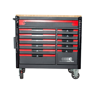 Everforce 12-Drawer Heavy Duty Tool Cabinet With Wheels Industrial Mobile Workshop Storage Cabinet - Product Image 2
