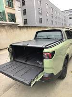 Couverture de benne de camionnette manuelle à enroulement rigide, couvercle de benne rétractable, anti-poussière et étanche, pour plusieurs modèles de camionnettes