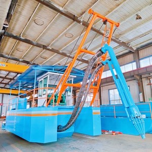 Draga de succión portátil de alto flujo en oferta con <span class=keywords><strong>motor</strong></span> diésel y bomba para dragado de arena - Product Image 3