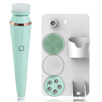 Konka — brosse de nettoyage du visage Portable 4 en 1, brosse électrique rotative à 360 degrés, épurateur de visage en silicone souple