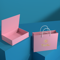 Emballage cadeau personnalisé pour la Saint-Valentin, boîte cadeau magnétique, emballage cadeau en carton pliable, boîte cadeau en papier blanc magnétique de luxe