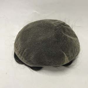 EMEDA Zwitserse Volle Kant Groothandelsprijs Haarvervanging Heren Toupet - Product Image 5