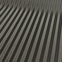 Langlebiges, Samtiges 0,7mm Semi-PU Synthetikleder, Streifenmuster mit Fischrücken-Verstärkung für Allwetter-Motorradsättel