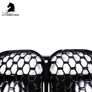 ABS Gloss Black M Tech griglia centrale del paraurti anteriore in maglia diamantata per <span class=keywords><strong>BMW</strong></span> <span class=keywords><strong>4</strong></span> <span class=keywords><strong>serie</strong></span> <span class=keywords><strong>coupé</strong></span> G22 G23 2021 + - Product Image 4